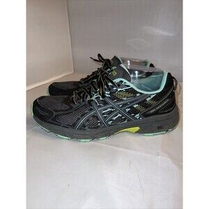 Asics Gel Venture‎ 6 Athletic Running Shoes Grey Mint Green T7G6N Women’s Sz 9.5